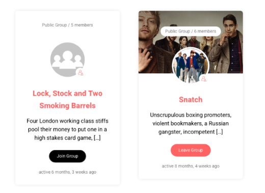 BuddyBuilder community UI — messaging