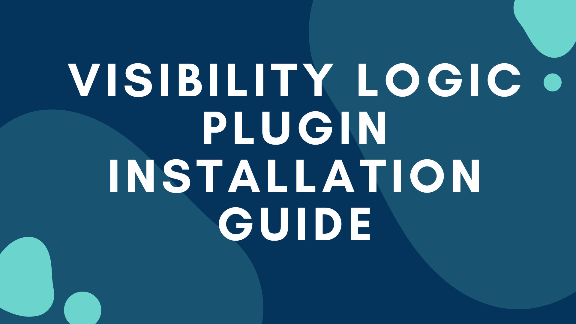 Visibility logic plugin