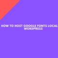 Google fonts