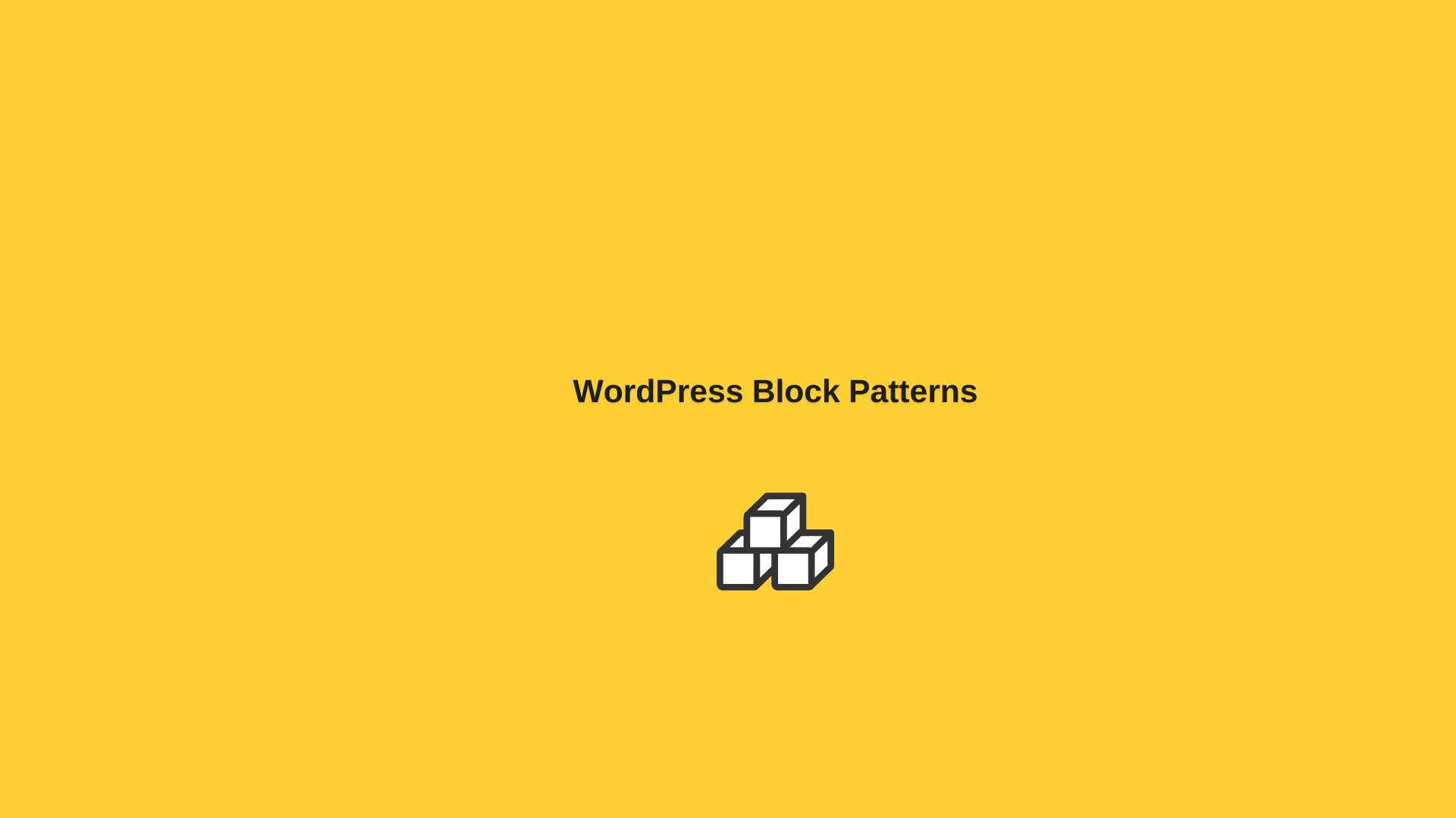 block patterns