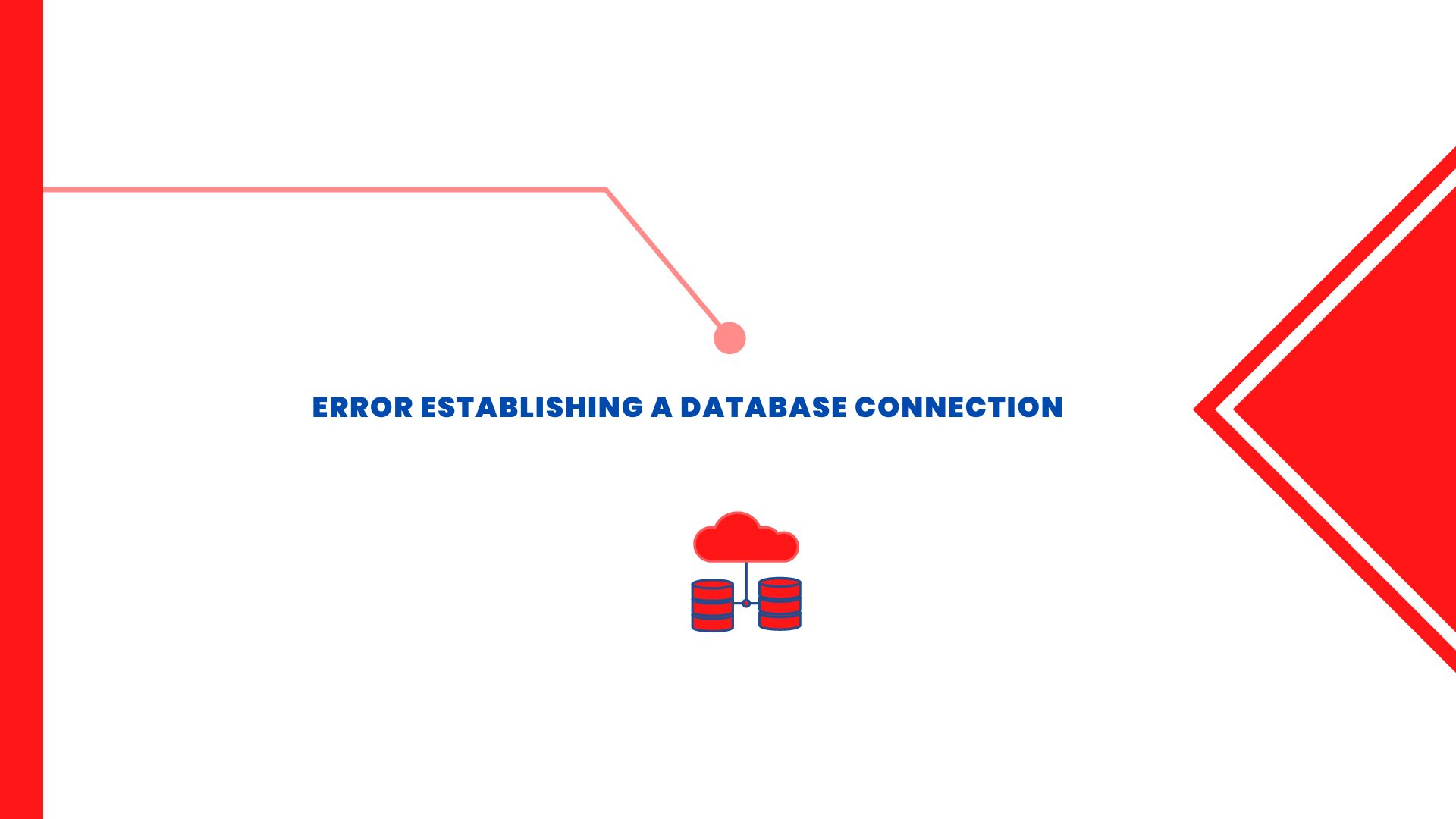 error establishing a database connection